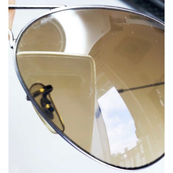 Ray-Ban Men's RB3025 AVIATOR CLASSIC Pilot Sunglasses Glasses Large Metal Italy - Picture 8 of 11